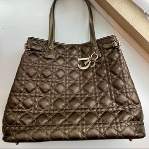 Christian Dior Cannage Panarea Tote